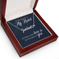 To the Owner of My Heart Name Necklace With Heart-Express Your Love Gifts