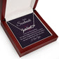 To My Soulmate From Our First Meeting Name Necklace With Heart-Express Your Love Gifts