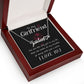 To My Girlfriend You Are The Name Necklace With Heart-Express Your Love Gifts