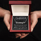To My Gorgeous Girlfriend Name Necklace With Heart-Express Your Love Gifts