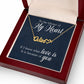 To the Owner of My Heart Name Necklace With Heart-Express Your Love Gifts
