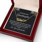 To My Granddaughter You Stole My Heart Name Necklace With Heart-Express Your Love Gifts