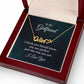 To My Girlfriend I Think You Should Know Name Necklace With Heart-Express Your Love Gifts