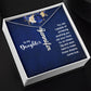 To My Daughter You Are Capable of Achieving Anything Vertical Name Necklace-Express Your Love Gifts