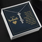 To My Soulmate You Are The Calm to My Chaos Vertical Name Necklace-Express Your Love Gifts