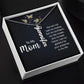To My Mom You Are Not Just My Mother Vertical Name Necklace-Express Your Love Gifts