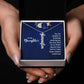 To My Daughter You Are Capable of Achieving Anything Vertical Name Necklace-Express Your Love Gifts