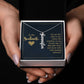 To My Soulmate You Are The Calm to My Chaos Vertical Name Necklace-Express Your Love Gifts