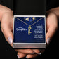 To My Daughter You Are Capable of Achieving Anything Vertical Name Necklace-Express Your Love Gifts