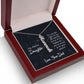 My Dearest Daughter You are the Light of My Life Vertical Name Necklace-Express Your Love Gifts