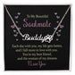 To My Beautiful Soulmate Each Day With You Name Necklace With Paw Print-Express Your Love Gifts