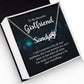 To My Girlfriend I Can't Promise to Fix All Your Problems Name Necklace With Paw Print-Express Your Love Gifts