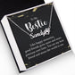 To My Bestie Like Happy Memories Name Necklace With Paw Print-Express Your Love Gifts