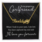To My Gorgeous Girlfriend You Have Captured My Soul Name Necklace With Paw Print-Express Your Love Gifts