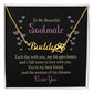 To My Beautiful Soulmate Each Day With You Name Necklace With Paw Print-Express Your Love Gifts
