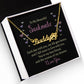 To My Beautiful Soulmate Each Day With You Name Necklace With Paw Print-Express Your Love Gifts