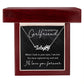 To My Gorgeous Girlfriend You Have Captured My Soul Name Necklace With Paw Print-Express Your Love Gifts