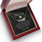 To My Future Wife I Promise to Be Your Best Friend Name Necklace With Paw Print-Express Your Love Gifts