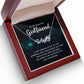 To My Girlfriend I Can't Promise to Fix All Your Problems Name Necklace With Paw Print-Express Your Love Gifts