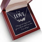 I Love Being With You Name Necklace With Paw Print-Express Your Love Gifts