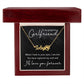 To My Gorgeous Girlfriend You Have Captured My Soul Name Necklace With Paw Print-Express Your Love Gifts