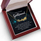 To My Girlfriend I Can't Promise to Fix All Your Problems Name Necklace With Paw Print-Express Your Love Gifts