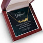 To My Girlfriend I Think You Should Know Name Necklace With Paw Print-Express Your Love Gifts