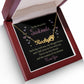 To My Beautiful Soulmate Each Day With You Name Necklace With Paw Print-Express Your Love Gifts