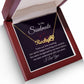 To My Soulmate From Our First Meeting Name Necklace With Paw Print-Express Your Love Gifts