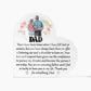 Dad You Are Amazing Printed Heart Shaped Acrylic Plaque-Express Your Love Gifts