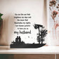 You Are the Sun That Brightens My Days Printed Heart Shaped Acrylic Plaque-Express Your Love Gifts