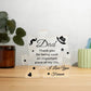 To My Father Thank you Printed Acrylic Puzzle Plaque-Express Your Love Gifts