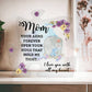 To My Mom Your Arms Forever Printed Acrylic Puzzle Plaque-Express Your Love Gifts