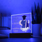 Graduation So She Did Printed Square Shaped Acrylic Plaque-Express Your Love Gifts