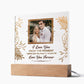 From The Moment Printed Square Shaped Acrylic Plaque-Express Your Love Gifts