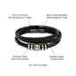 Lucky To Have You As My Father Love You Forever Bracelet-Express Your Love Gifts