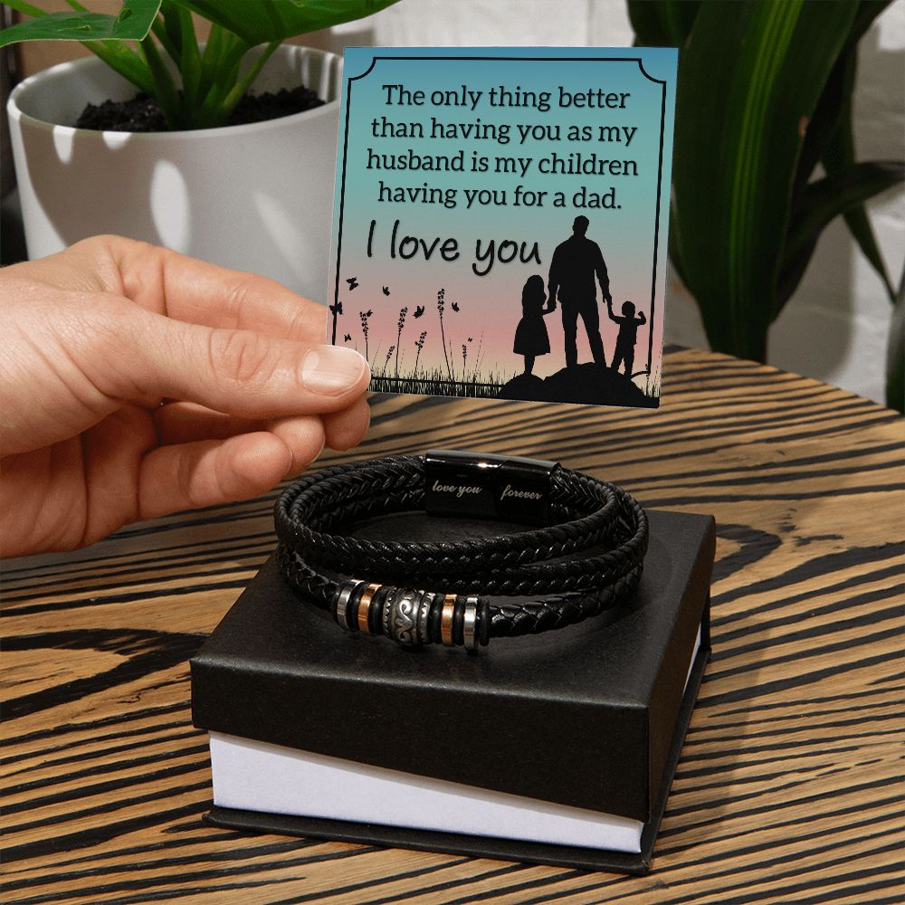 To My Husband My Only Love You Forever Bracelet-Express Your Love Gifts