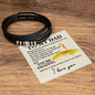 Lucky To Have You As My Father Love You Forever Bracelet-Express Your Love Gifts