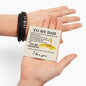 Lucky To Have You As My Father Love You Forever Bracelet-Express Your Love Gifts