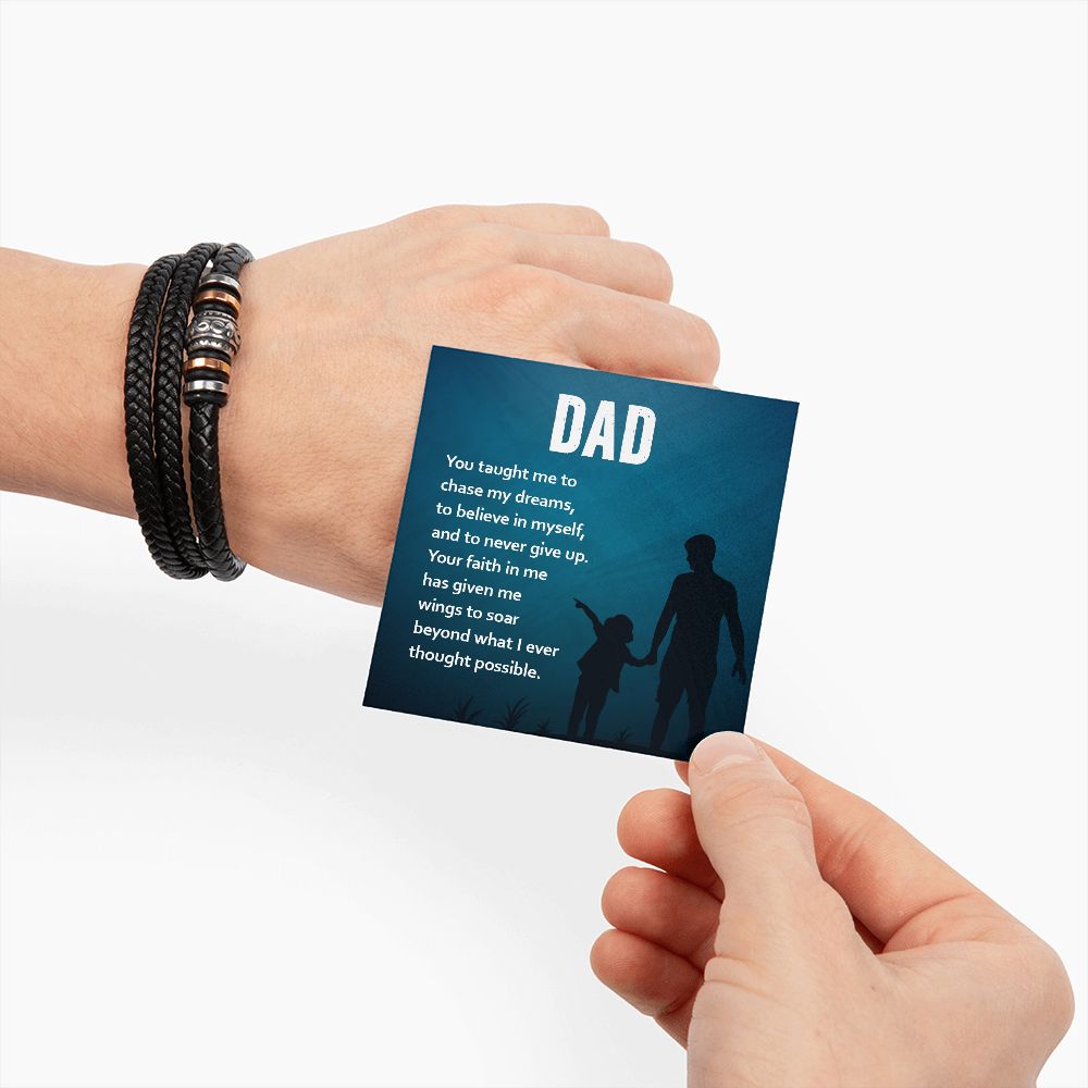 To My Dad Love You Forever Bracelet-Express Your Love Gifts