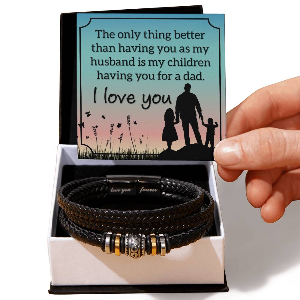 To My Husband My Only Love You Forever Bracelet-Express Your Love Gifts