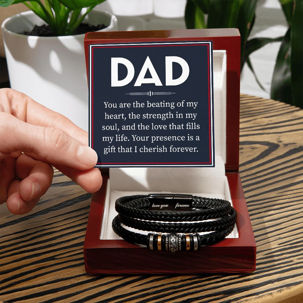 To My Dad You Are The Love You Forever Bracelet-Express Your Love Gifts
