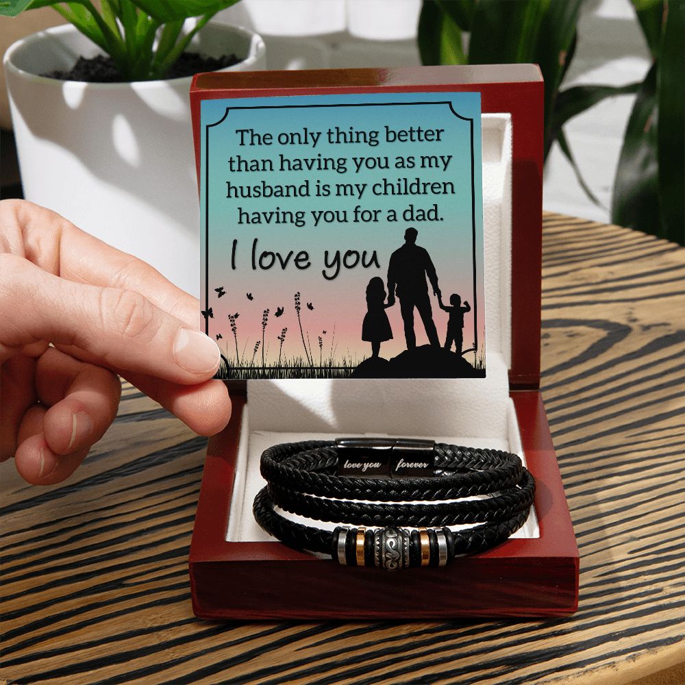 To My Husband My Only Love You Forever Bracelet-Express Your Love Gifts