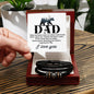 Man Like My Father Love You Forever Bracelet-Express Your Love Gifts