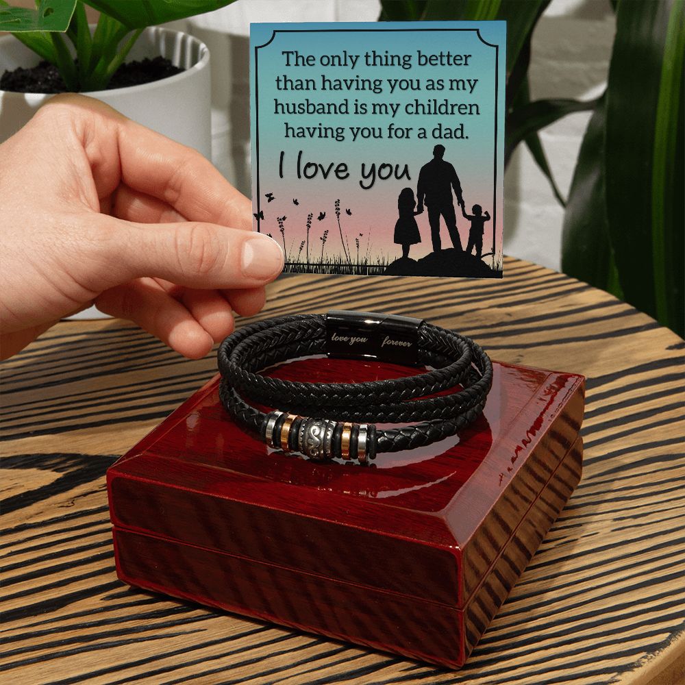 To My Husband My Only Love You Forever Bracelet-Express Your Love Gifts