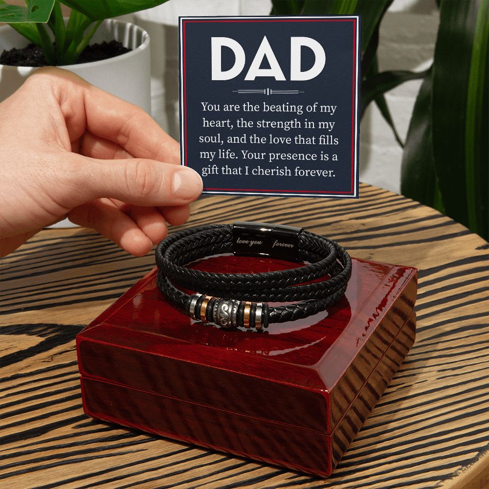 To My Dad You Are The Love You Forever Bracelet-Express Your Love Gifts