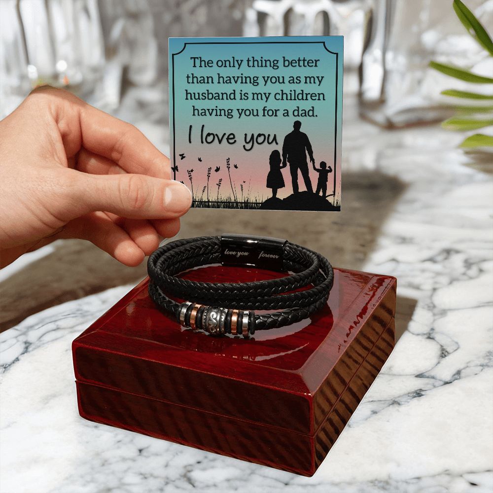 To My Husband My Only Love You Forever Bracelet-Express Your Love Gifts