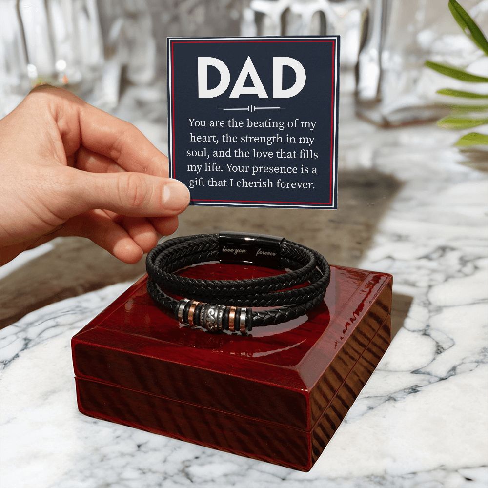 To My Dad You Are The Love You Forever Bracelet-Express Your Love Gifts