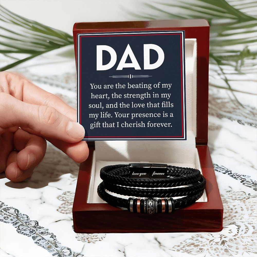 To My Dad You Are The Love You Forever Bracelet-Express Your Love Gifts