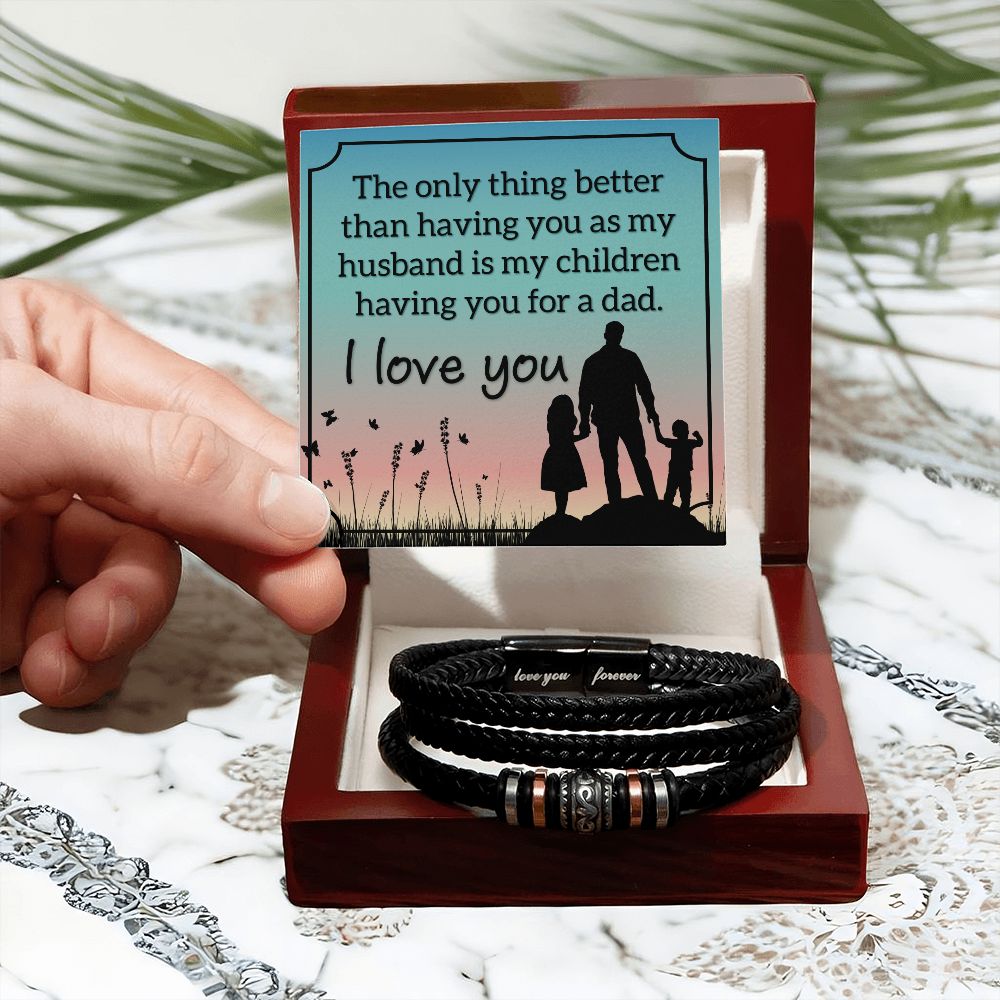To My Husband My Only Love You Forever Bracelet-Express Your Love Gifts